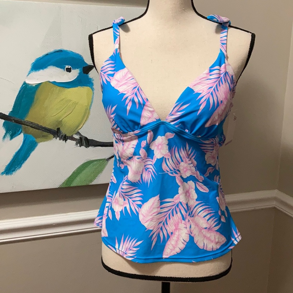 NWT swim tankini top XL